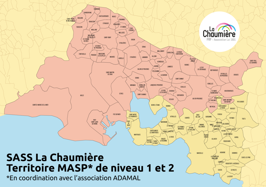 SASS La Chaumière - territoire MASP